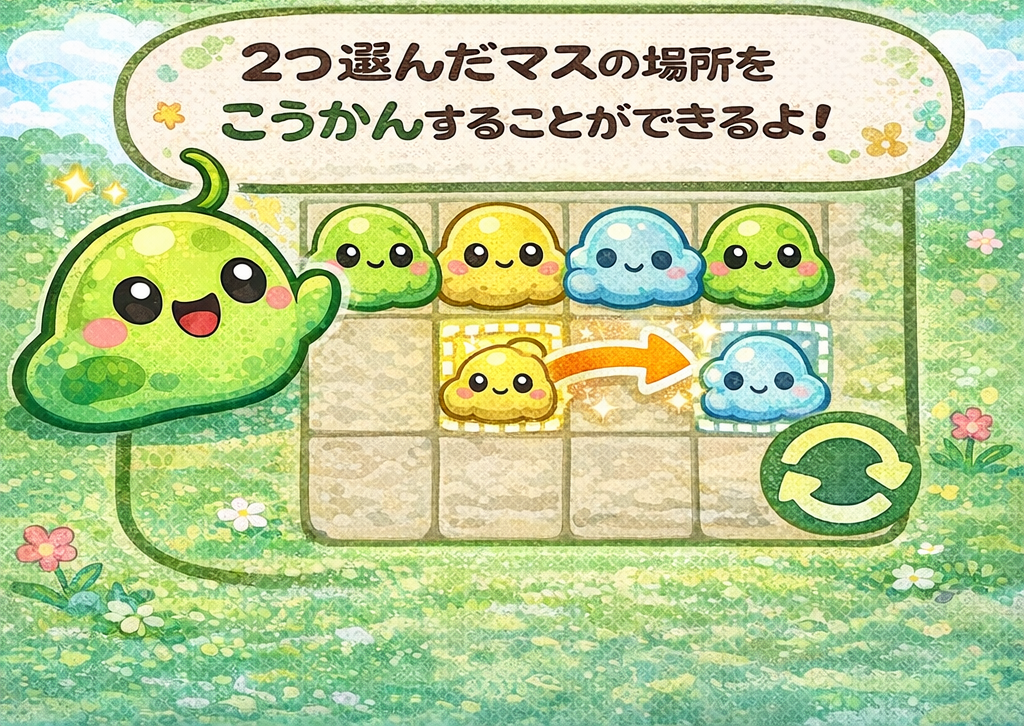 2マスチェンジの説明画像